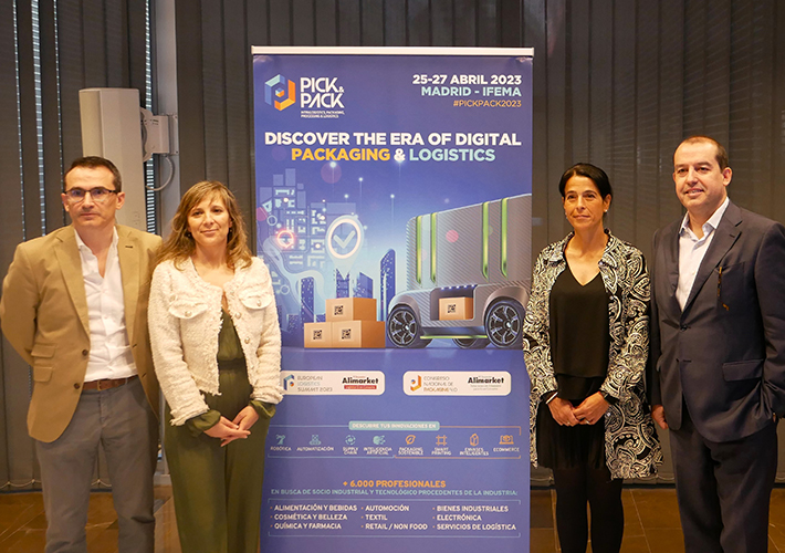 Foto Más de 6.000 profesionales industriales descubrirán en Pick&Pack 2023 la revolución digital y sostenible de la logística, intralogística y packaging.